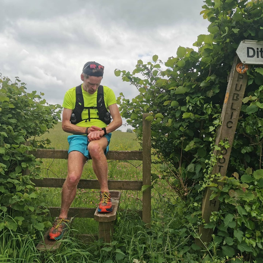 Paul Jones South Shropshire Way Attempt