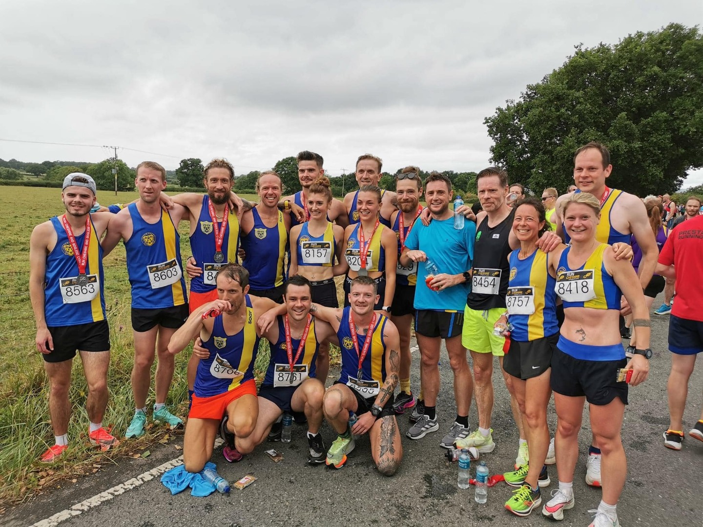 Paul Jones heads the youngsters at Helena Tipping 10k