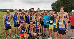 Paul Jones heads the youngsters at Helena Tipping 10k